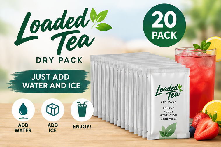 20 Dry Pack Loaded Teas