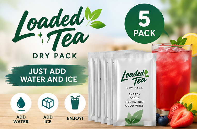 5 Dry Pack Loaded Teas